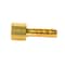 Thrifco Plumbing 1/4 Inch Hose Barb x 3/8 Inch FIP Adapter 4400759 - alternate 3